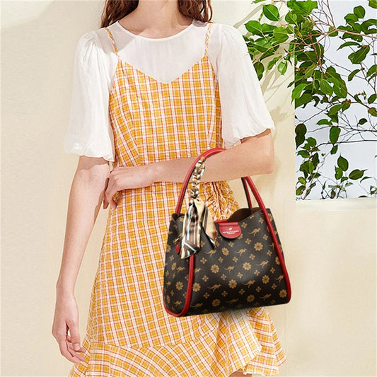 Brand Women Crossbody Bags High Quality Soft Leather Handbags and Purses Luxury Designer Shoulder Messenger Shopper Sac A Main