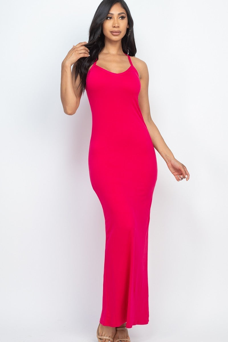 Racer Back Maxi Dress - https://www.luxenorstore.com