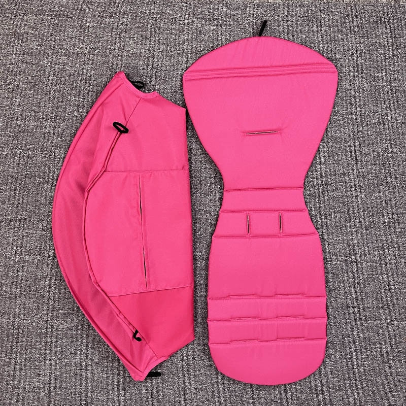 Stroller Hood & Mattress For Babyzen YOYO2 Oxford Cloth Back Zipper Pocket Yoyo Stroller Accessories 175 Degree Hood Cushion