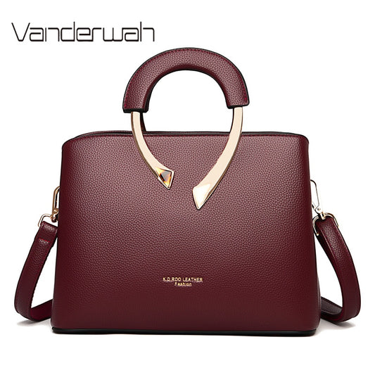 High Quality Leather Casual Crossbody Shoulder Bags for Women 2022 New Luxury Purses And Handbags Women Bags Designer Totes Sac - https://www.luxenorstore.com