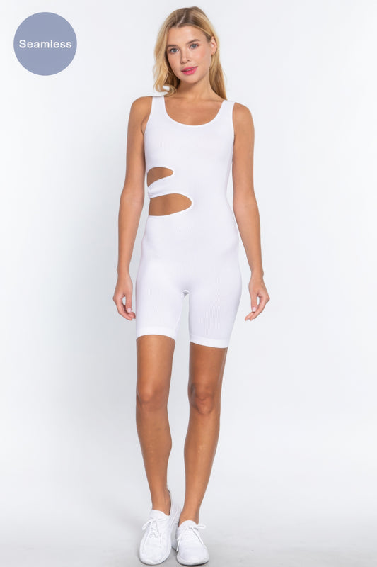 Suave Cut-out Seamless Romper