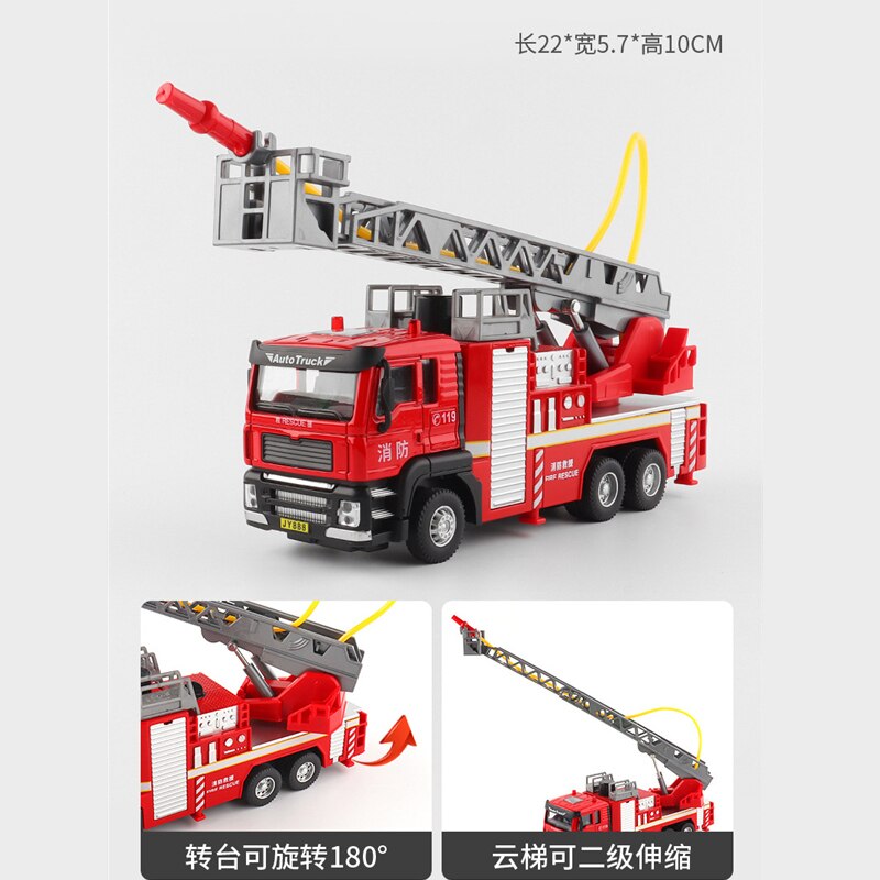 1/50 Scale Kids Toys Alloy Diecast Tractor Construction Vehicle Truck Car Model Toys