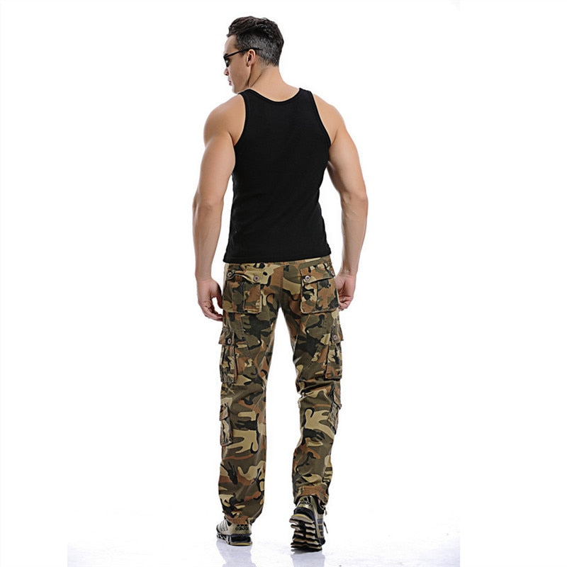 Hot sale 2023 New Fashion Men Cargo Pants Army Tooling short Military men casual Trousers Tactical Pants Plus size 30-40