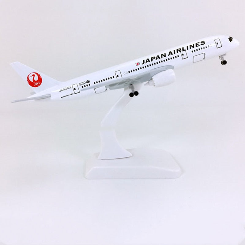 20CM Airplanes Boeing B747 B787 Airbus A350 A320 Airlines Plane Models Aircraft Toys With Landing Gear Kids Gifts Collection