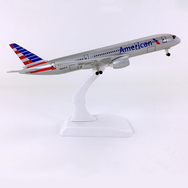 20CM Airplanes Boeing B747 B787 Airbus A350 A320 Airlines Plane Models Aircraft Toys With Landing Gear Kids Gifts Collection