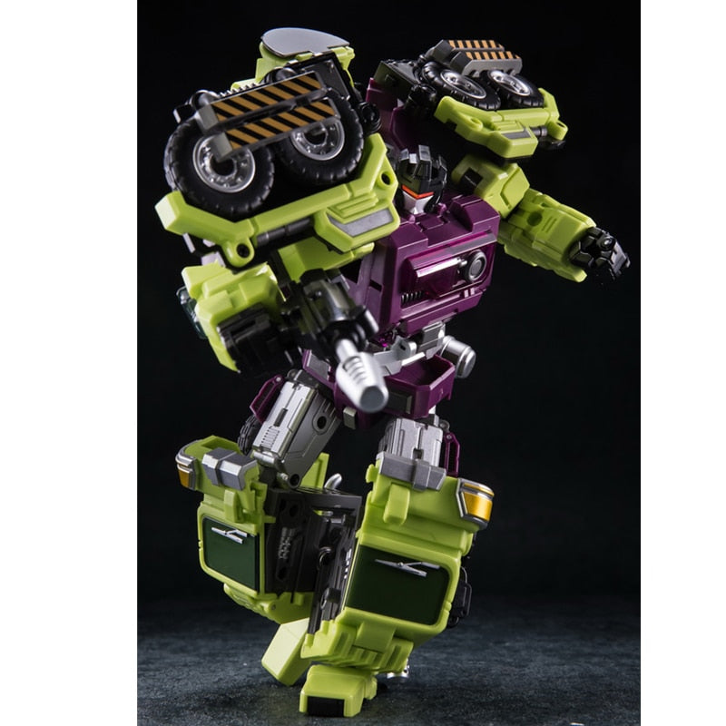 Collectible Figure Transformation G1 Combiner Devastator Hook Mixer Track Bonecrusher Scavenger DB Robot  GT 01 Action Figure