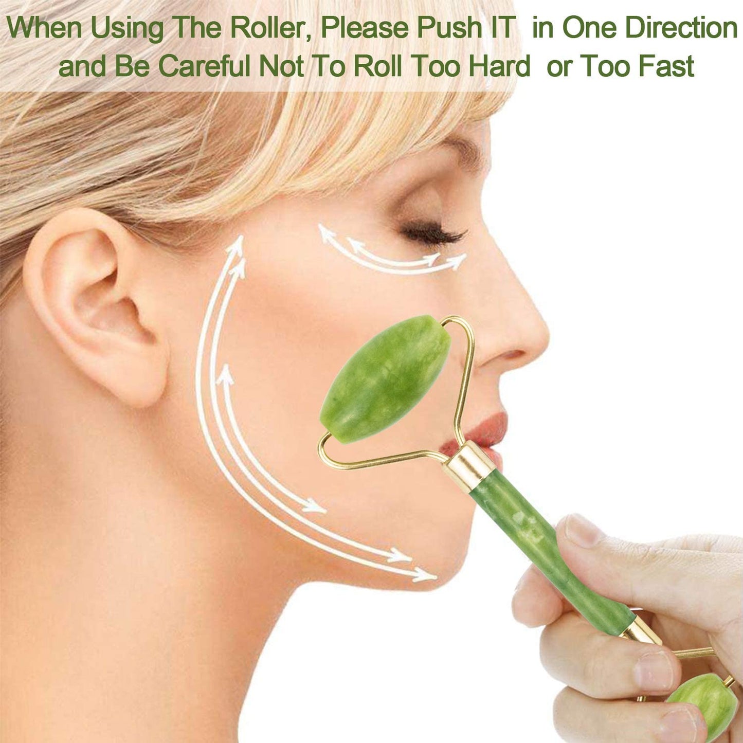 Natural Face Gua Sha Massager Jade Roller Scraper Facial Skin Care Guasha Stone For Face Neck Skin Lifting Wrinkle Remover Care