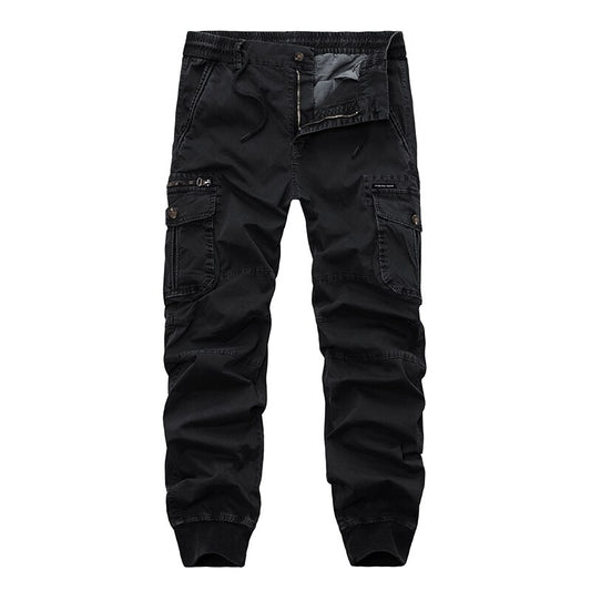 Cargo Pants Men Casual Solid Breathable Pants Men Army Military Trousers Mens Tactical Cargo Pants Male Pockets Joggers Trousers