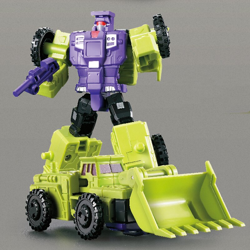 Transformation WEIJIANG Action Figure Toys  Devastator 6in1 Robot  Deformation Car Robot KO Small Proportion Gift Collectible