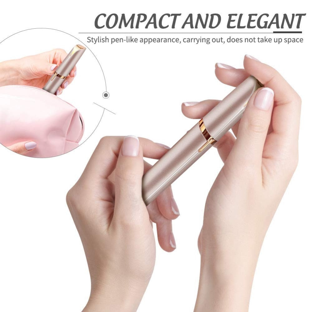 Mini Electric Brows Hair Remover Face Epilator for women Mini Lady shaver rechargeable Upper Lip Cheek hair removal