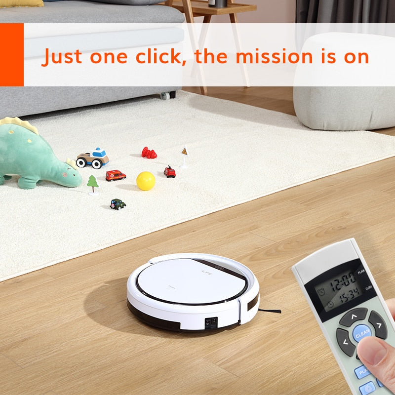 ILIFE V3s Pro Robot  ,Large Dust box,Automatic Recharge,Remote-control ,Intelligent Gyroscope Planning Path