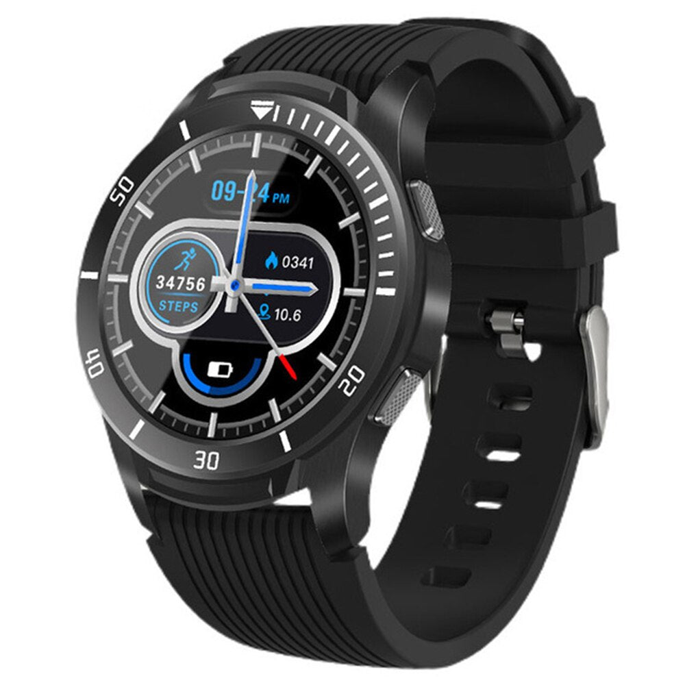 GT106 Smart Watch Blood Pressure Sleep Monitor Fitness Waterproof Bluetooth Weather Reminder Smartwatch for Sport Multilingual