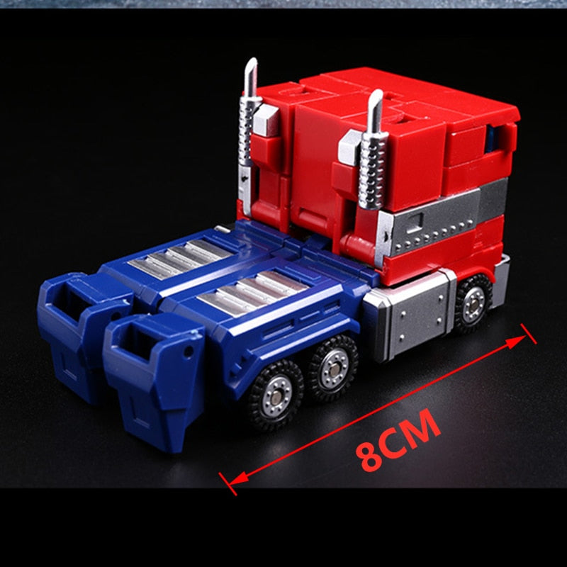 Transformation G1 KBB GT-05 Toys OP Commander PVC Action Figure Model Toys 12cm Mini Deformation Car Truck Robot GT05