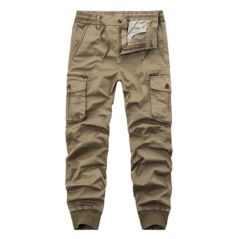 Cargo Pants Men Casual Solid Breathable Pants Men Army Military Trousers Mens Tactical Cargo Pants Male Pockets Joggers Trousers