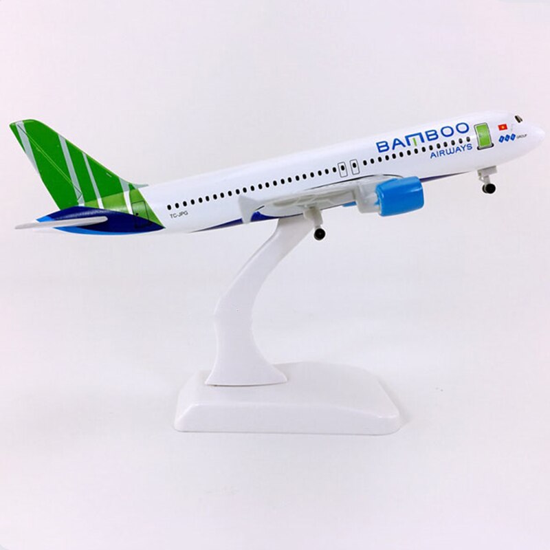 20CM Airplanes Boeing B747 B787 Airbus A350 A320 Airlines Plane Models Aircraft Toys With Landing Gear Kids Gifts Collection