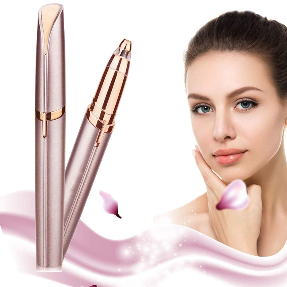 Mini Electric Brows Hair Remover Face Epilator for women Mini Lady shaver rechargeable Upper Lip Cheek hair removal