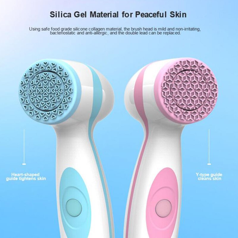 SPA Electric Pore Cleaner Face-Lift Silicone Facial Massage