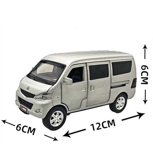 1/32 Scale Car Model ChangAn S460 Diecasts Model Toy Cars Alloy Metal Casting Van MPV Toys For Kids Children Gifts Collectible