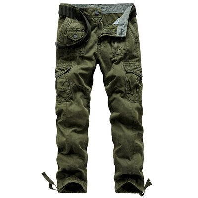 High Quality Mens Cargo Pants Casual Fashion Jogger Pants Military Army Green Tactical Pants Camouflage Sweatpants Plus Size 40