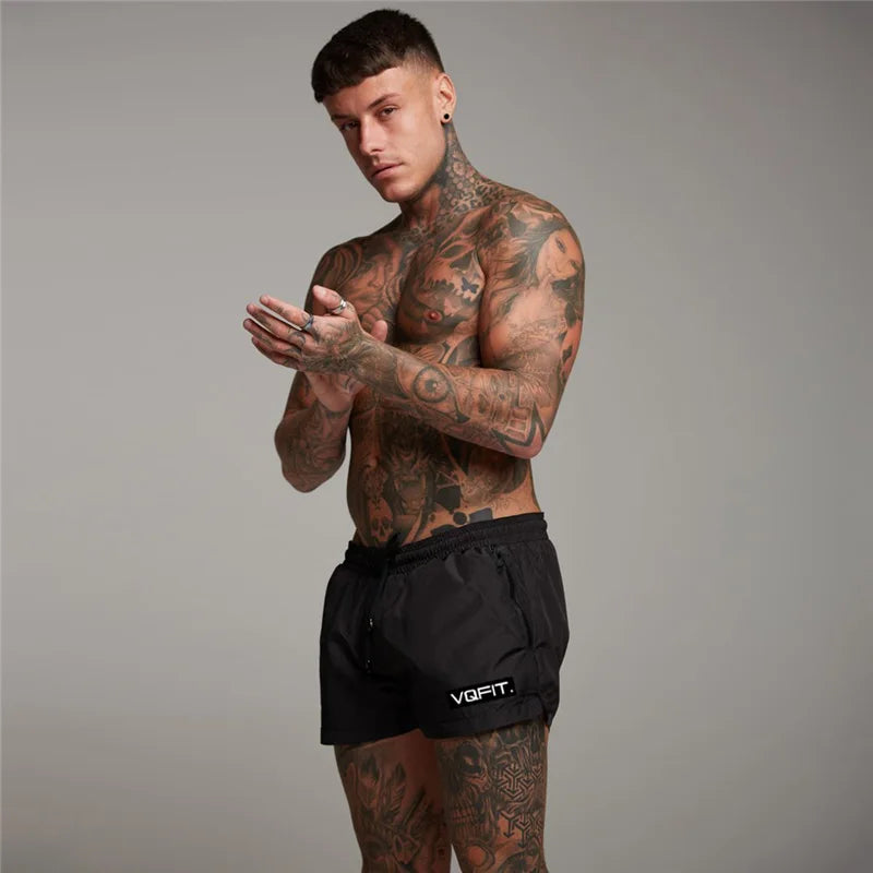 Summer New Mens Gyms Fitness Bodybuilding Shorts Men Fashion Sportswear Short Pants Male Jogger Workout Beach Brand Breechcloth