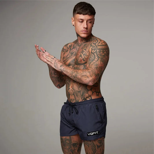 Summer New Mens Gyms Fitness Bodybuilding Shorts Men Fashion Sportswear Short Pants Male Jogger Workout Beach Brand Breechcloth