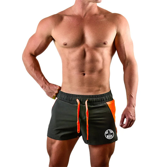 New Fashion Mens printing Shorts With Pocket Quick-dry Short Trousers Bodybuilding Sweatpants Fitness Shorts Jogger Gyms Shorts