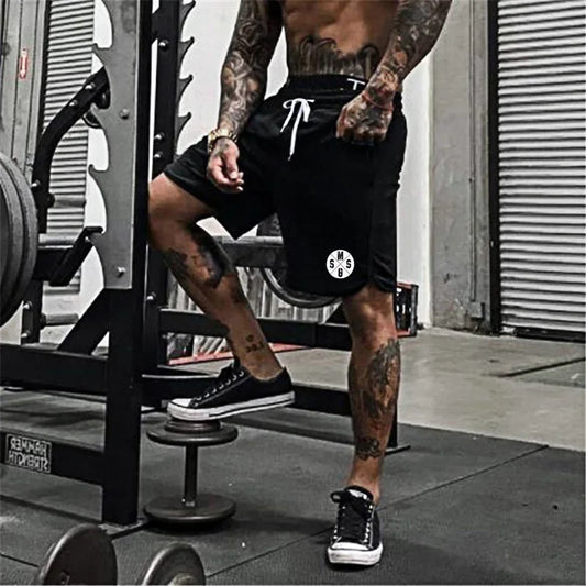 Brand Quick Dry Mens Mesh Shorts Gyms Clothing Men's Casual Sportswear Short Pants Man Bodybuilding Shorts Fitness Beach Shorts