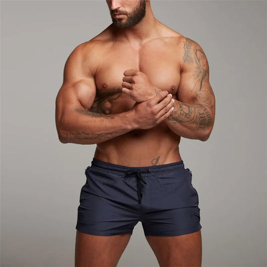 New Brand Quick Dry Board Shorts for Men 2023 Summer Casual Active Sexy Beach Surf Swimi Shorts Man Fitness Gym Shorts
