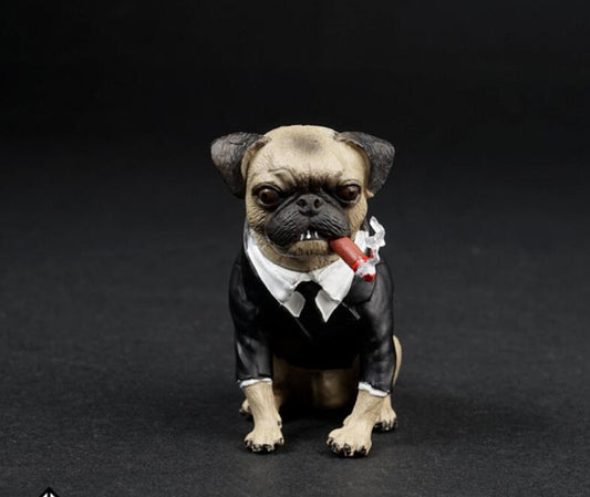 1/6 Scale Starling Cigar Dog Pet Animal Figure Scene For Men in Black MIB Action Figure Collection AS032