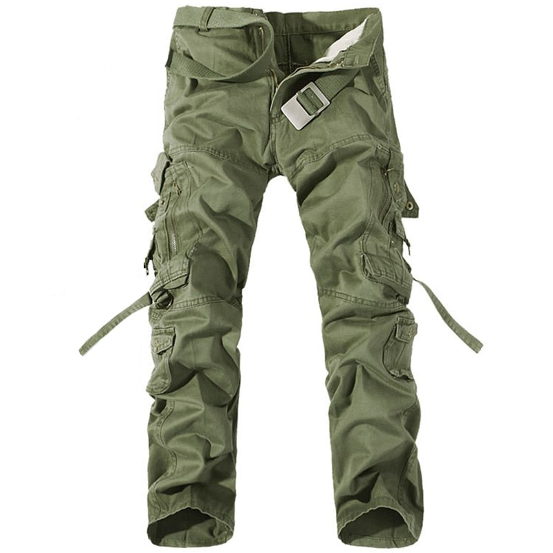 2023 Fashion Military Cargo Pants Mens Trousers Overalls Casual Baggy Army Cargo Pants Men Plus Size Multi-pocket Tactical Pants