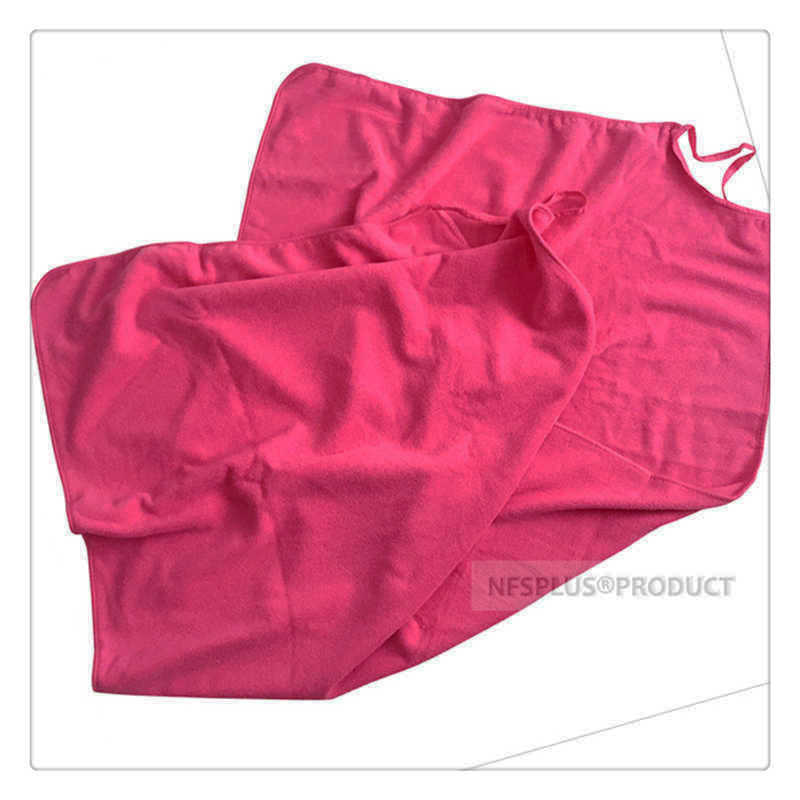 Microfiber Wearable Bath Towel for Women Solid Color Quick Dry Bathrobe Towels Bath Robe Washcloth Swim Travel Sport Beach Towel