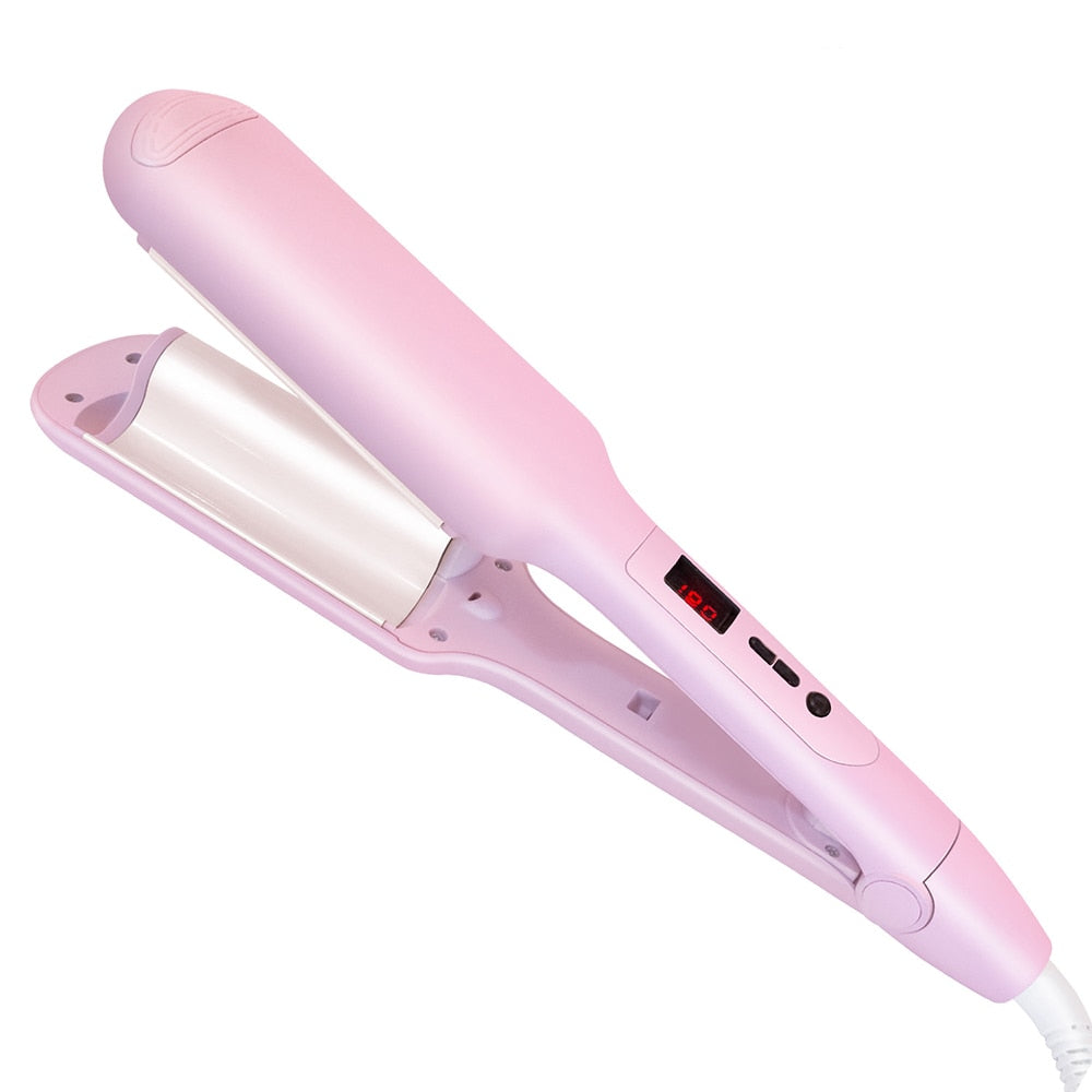 Egg Curls Hair Curling Iron LED Wave Wand Ceramic Professional 110-240V  Curler Roller Corrugation  Waver Styling Tools