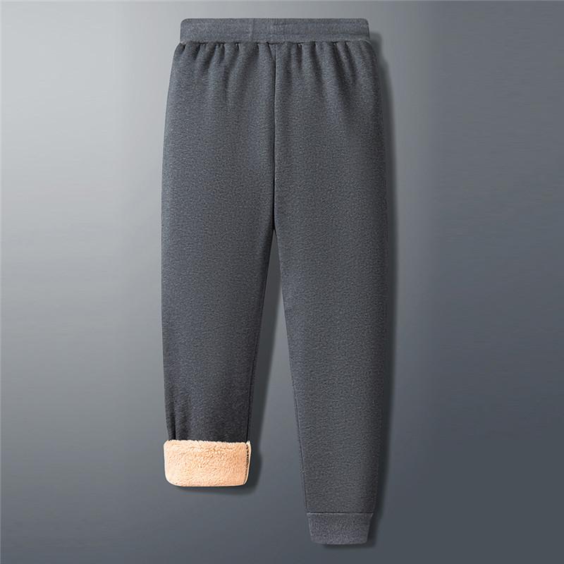 Winter Fleece Pants Men Warm Sweatpants Causal Joggers Thick Mens Cashmere Elastic Waist Trousers Men Full Length Plus Size 8Xl