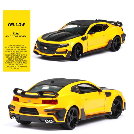 1:24 Scale 20CM Hornet High Simulation bee static Alloy Car Model Display Model For Kids Gifts Collectible Decoration