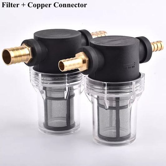 1/2" Rain Water Filter Agricultural Irrigation Garden Watering Filters Aquarium Water Tank Strainer 10~200 Mesh Copper Connector