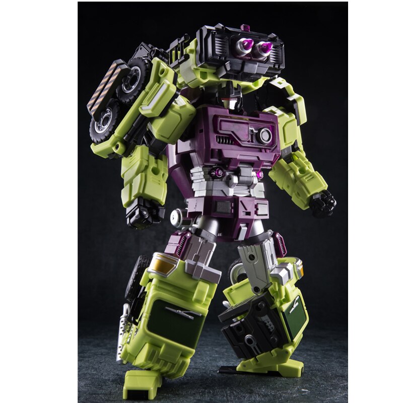 Collectible Figure Transformation G1 Combiner Devastator Hook Mixer Track Bonecrusher Scavenger DB Robot  GT 01 Action Figure