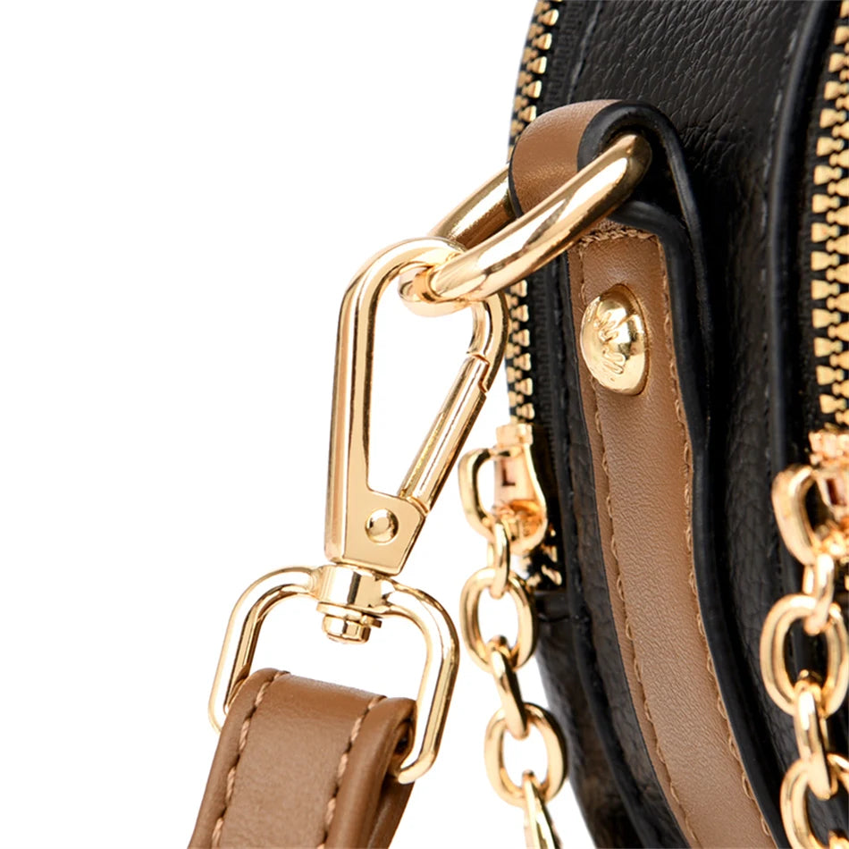 Genuine Top-handle Bag High capacity Luxury Designer Purses and Handbags Women Leather Shoulder Messenger Corssbody Sac Female
