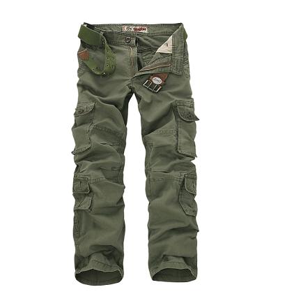 Fashion Military Cargo Pants Men Loose Baggy Tactical Trousers Oustdoor Casual Cotton Cargo Pants Men Multi Pockets Big size