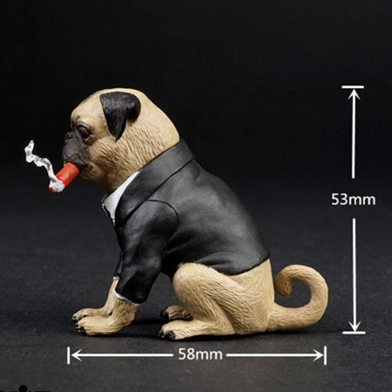 1/6 Scale Starling Cigar Dog Pet Animal Figure Scene For Men in Black MIB Action Figure Collection AS032