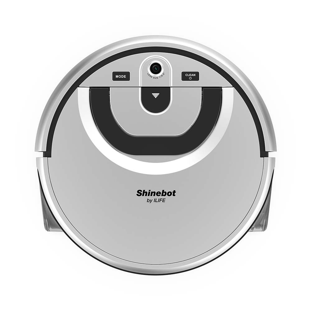 ILIFE W450/W455 Floor Washing Robot Shinebot, 0.85L &amp;0.9L Large Water Tank, Camera Navigation, Wifi APP Control, Kitchen Applian