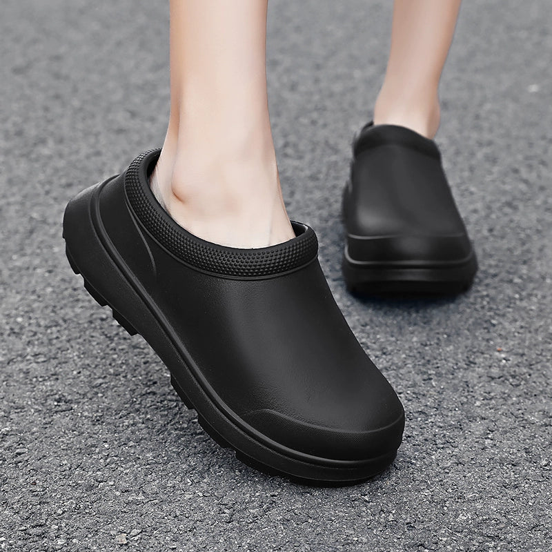 Women's Increased Heel Slippers for Hospital Work