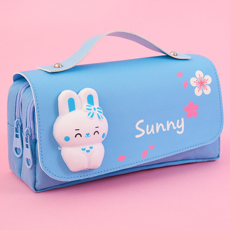 School Supplies Kawaii Stationery School Pencil Cases for Girls Bags Pens Cute Korean Stationery Holsters Supply Store Aesthetic