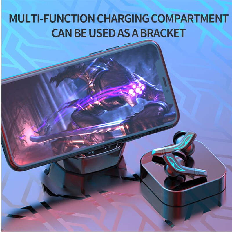 TWS Wireless Headphone 2200mAh Charging Box  Bluetooth 5.1  Earphones Earbuds Headsets LED display waterproof Sport headphones