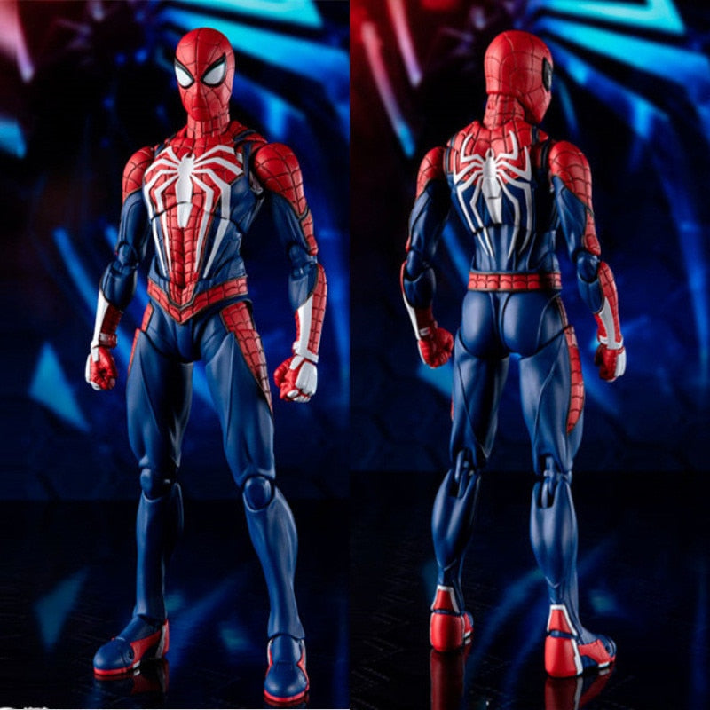 15CM Spider Upgrade PS4 Edition PVC Action Figure Dolls Model Toys Collectable Kids Gifts Free Shipping