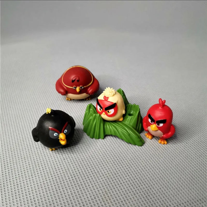 Hasbro Animation Cartoon Angry Bird Cute Doll Children&#39;s Scene Doll Gifts Toy Model Anime Figures Collect Ornament for Kids Gift