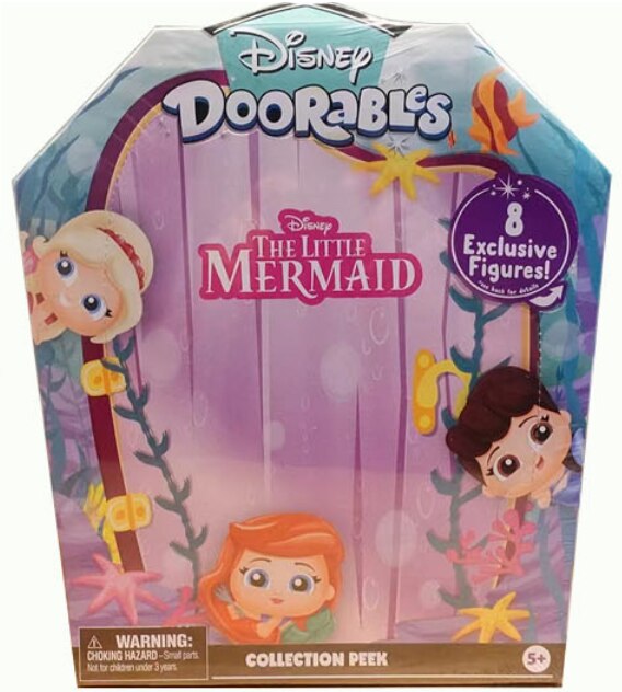 Surprise and Fun Stacking Fairy Tale House Disney Doorables Cartoon Dolls Anime Peripherals Ornaments Toy