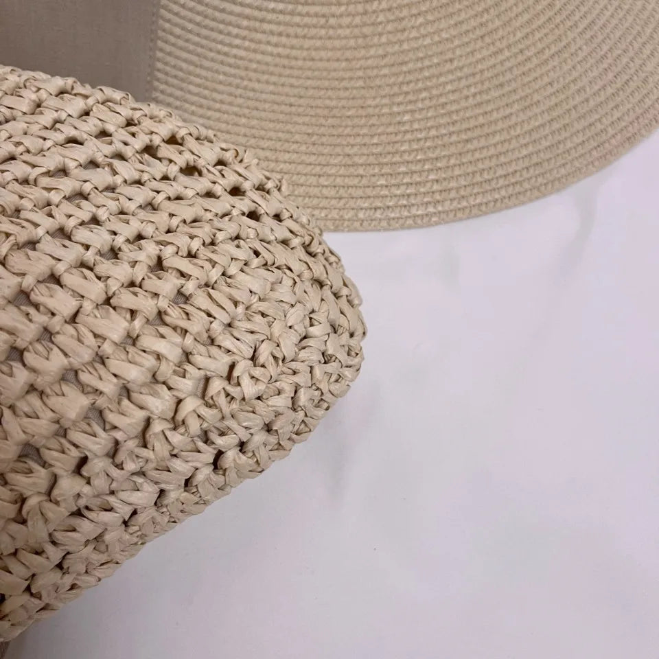 Retro Woven Clutch Bags for Women 2025 Straw Shell Chain Handbag Messenger Bag Ladies Holiday Beach Eco-friendly Crossbody Bag