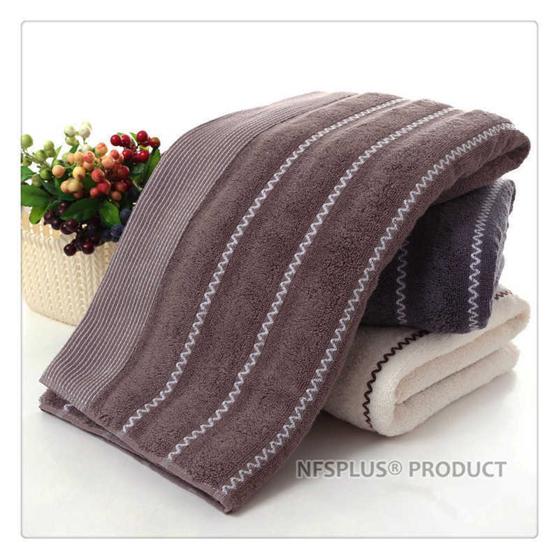 Bathroom Terry Towel 100% Cotton Hand Face Towels For Adults 35x75cm Coffee Sport Washcloth For Travel SPA Gym Swimming Running