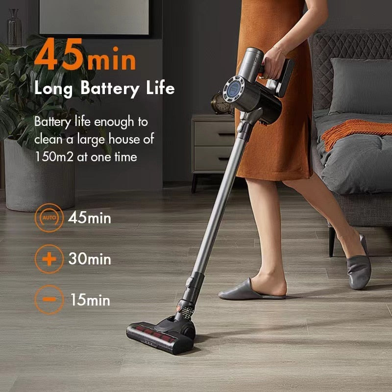 V15 Wireless Vacuum Cleaner 28kPa 330W Power Household Vacuum Cleaner Vertical Vacuum Cleaner Handheld Sweeper Mopping Machine