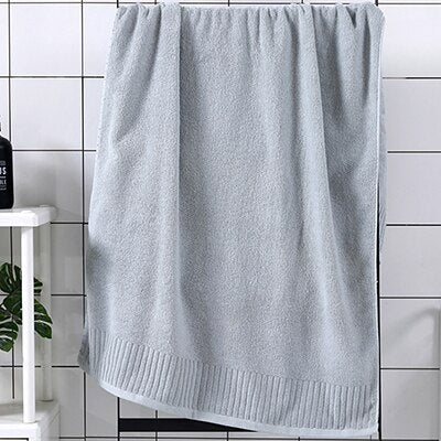 Striped Cotton Bath Towel For Bathroom 70x140cm Blue Coffee Soft Absorbent Hand Face Terry Towels Travel Sport Spa Gym Washcloth